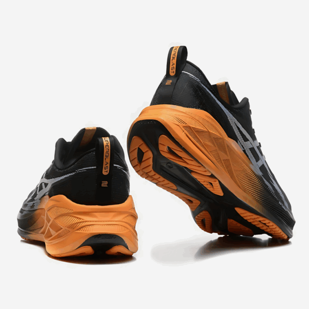 Asics Superblast 2 - Unissex - Preto/Laranja - Image 5