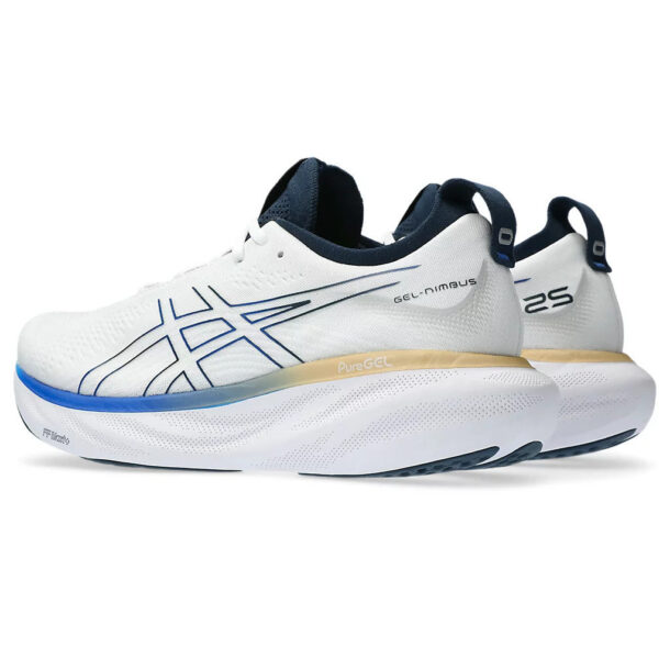 Asics Gel - Nimbus™ 25 Branco Azul Ilus - Image 4