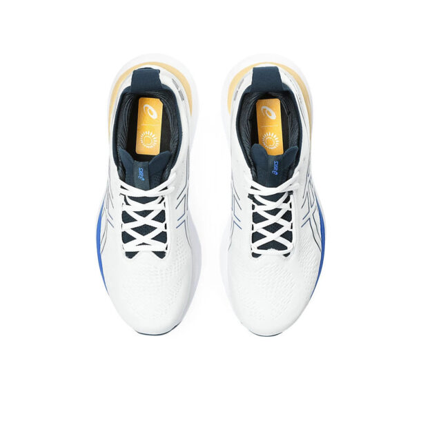 Asics Gel - Nimbus™ 25 Branco Azul Ilus - Image 6
