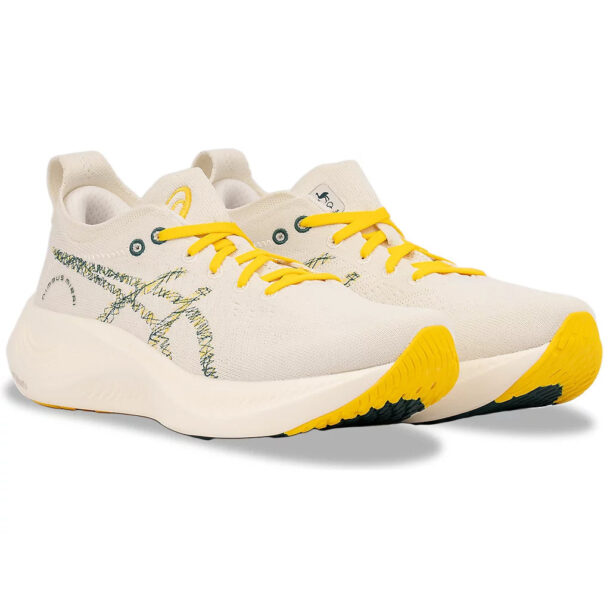Asics Nimbus Mirai Paris White Au Gold - Image 3