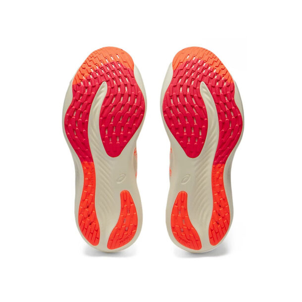Asics Nimbus Mirai Paris White Sunrise Red - Image 7