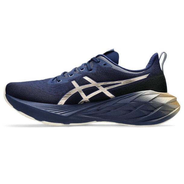 Asics NovaBlast™ 4 Platinum Azul Marinho Dourado - Image 2
