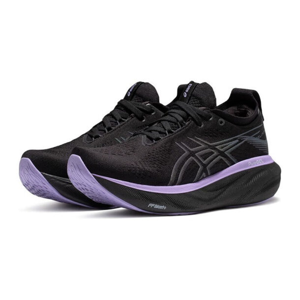 Asics Gel - Nimbus™ 25 Preto e Roxo - Image 2