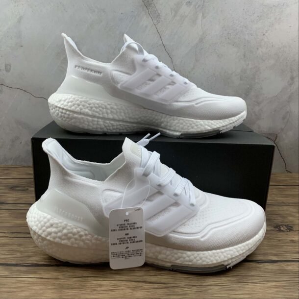 Adidas Ultraboost 21 White - Image 9