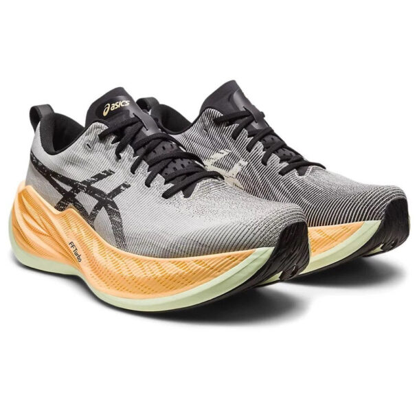 Asics SuperBlast Cinza Laranja - Image 3