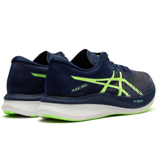 Asics Magic Speed 3 - Azul Marinho com Verde e Branco - Image 4