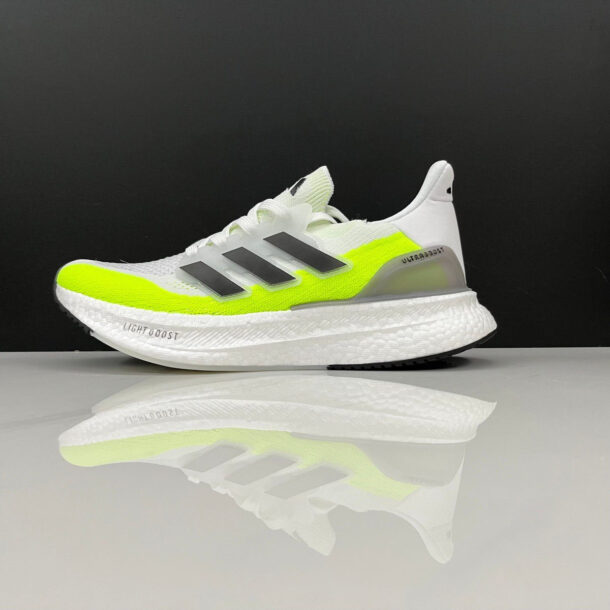 Adidas Ultraboost 5 Branco Verde Fluorescente - Image 6