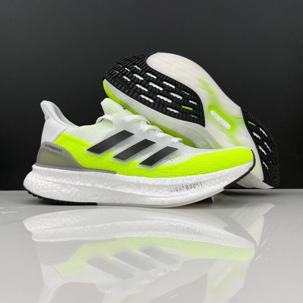 Adidas Ultraboost 5 Branco Verde Fluorescente - Image 2