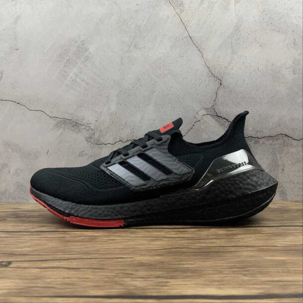 Ultraboost 21 Black Scarlet - Image 3