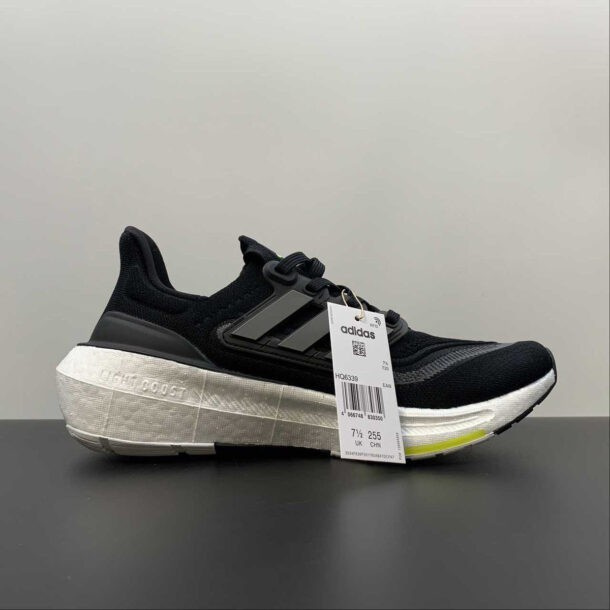 Adidas Ultraboost Light 23 Preto com Verde - Image 15