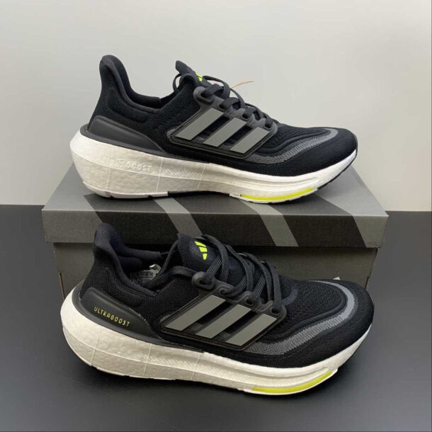 Adidas Ultraboost Light 23 Preto com Verde - Image 14