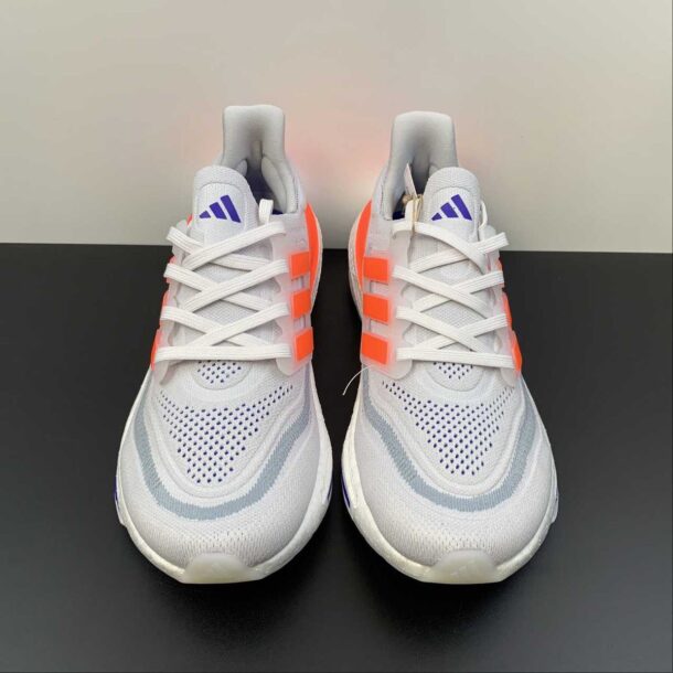Adidas Ultraboost Light 23 Cinza com Laranja - Image 6